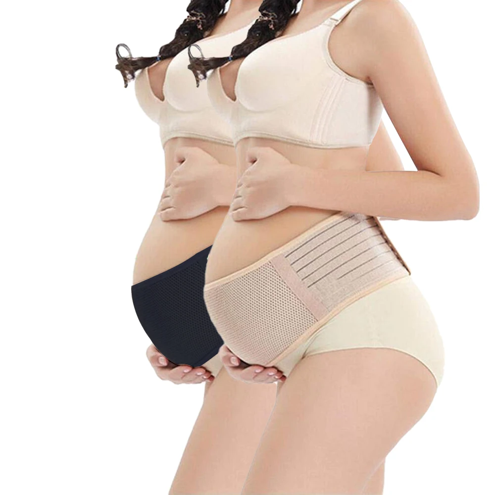 Ajustable Breathable maternity underwear Support Waist Belly Band Adjustable Size Abdominal Binder Maternity Belt For Back Pain