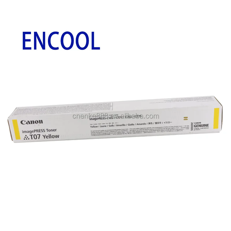 Original CAN0N T07 Toner Cartridges for use in CAN0N imagePRESS C165 C170 toner cartridge T07 Printer Powder