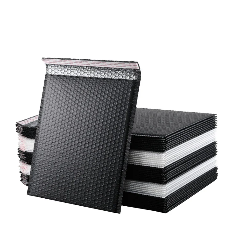 Hot sale premium Co-extruded custom black poly bubble mailers/plastic mail bags/padded envelopes shipping suppliers