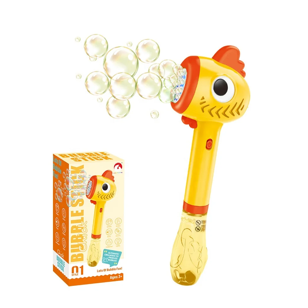 Outdoor toys summer electric bubble machine bubbles kids toys Maker Toys Blower Bubble wand stick for children