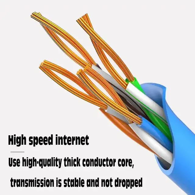 Factory Price High Quality S/Ftp Cat6A Cat 6A Category Thin Patch Cord Led Enthenet Cables