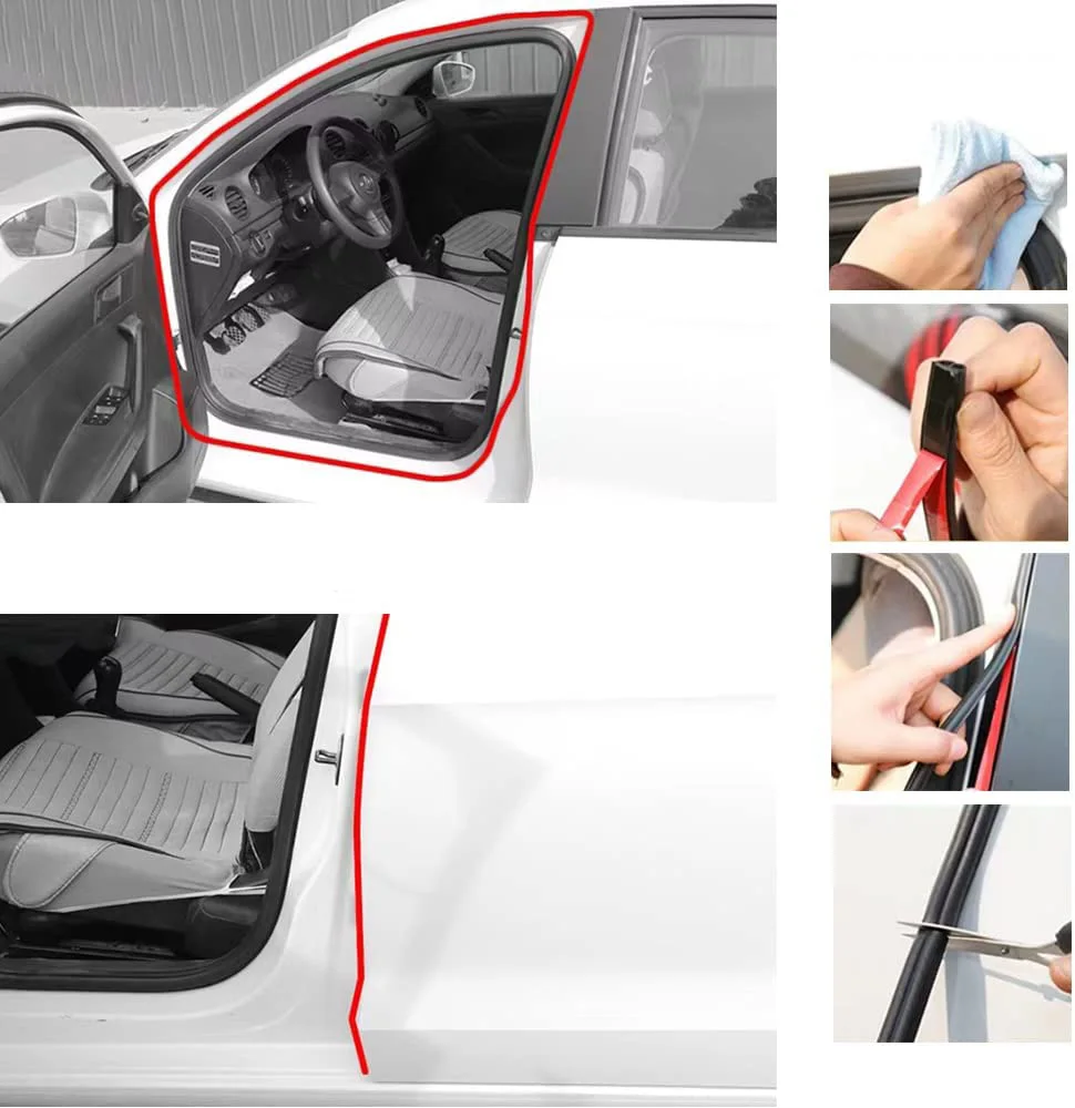wholesales self adhesive tape foam extruded rubber door seals for cars