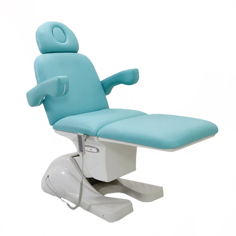 Роскошный полностью откидывающийся Универсальный косметический стул, регулируемый стул для татуировок с тремя двигателями, красивая кровать