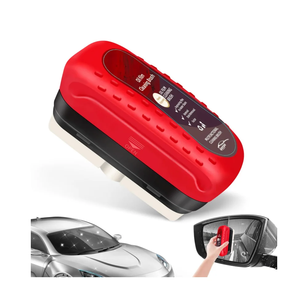 Reusable Foam Sprayer Versatile Effective Glass Cleaning Brush Car Glass Oil Film Cleaner Windshield Cleaner Tool