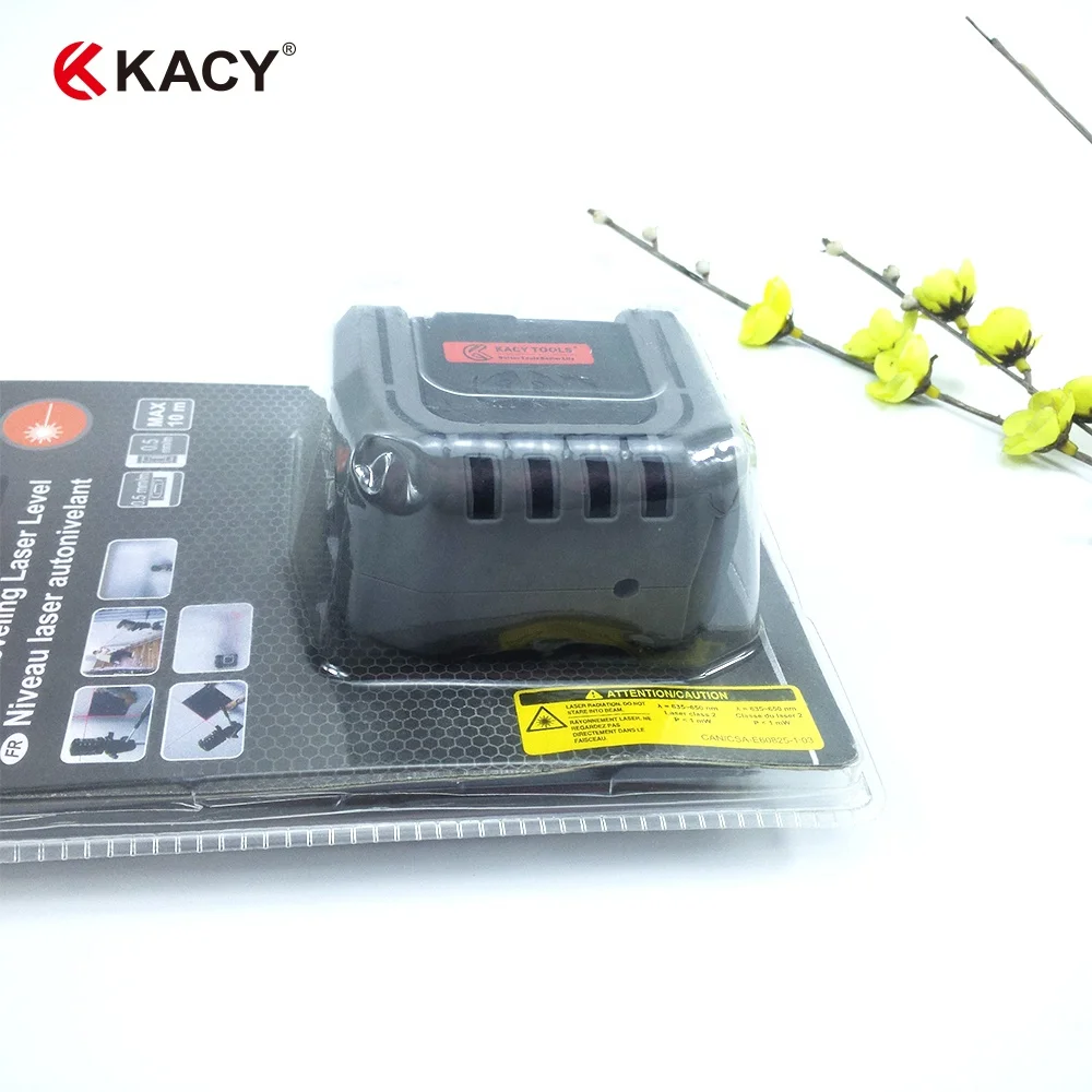 KACY AL10 635nm Portable popular cross&dot laser level instrument tools with tilt function