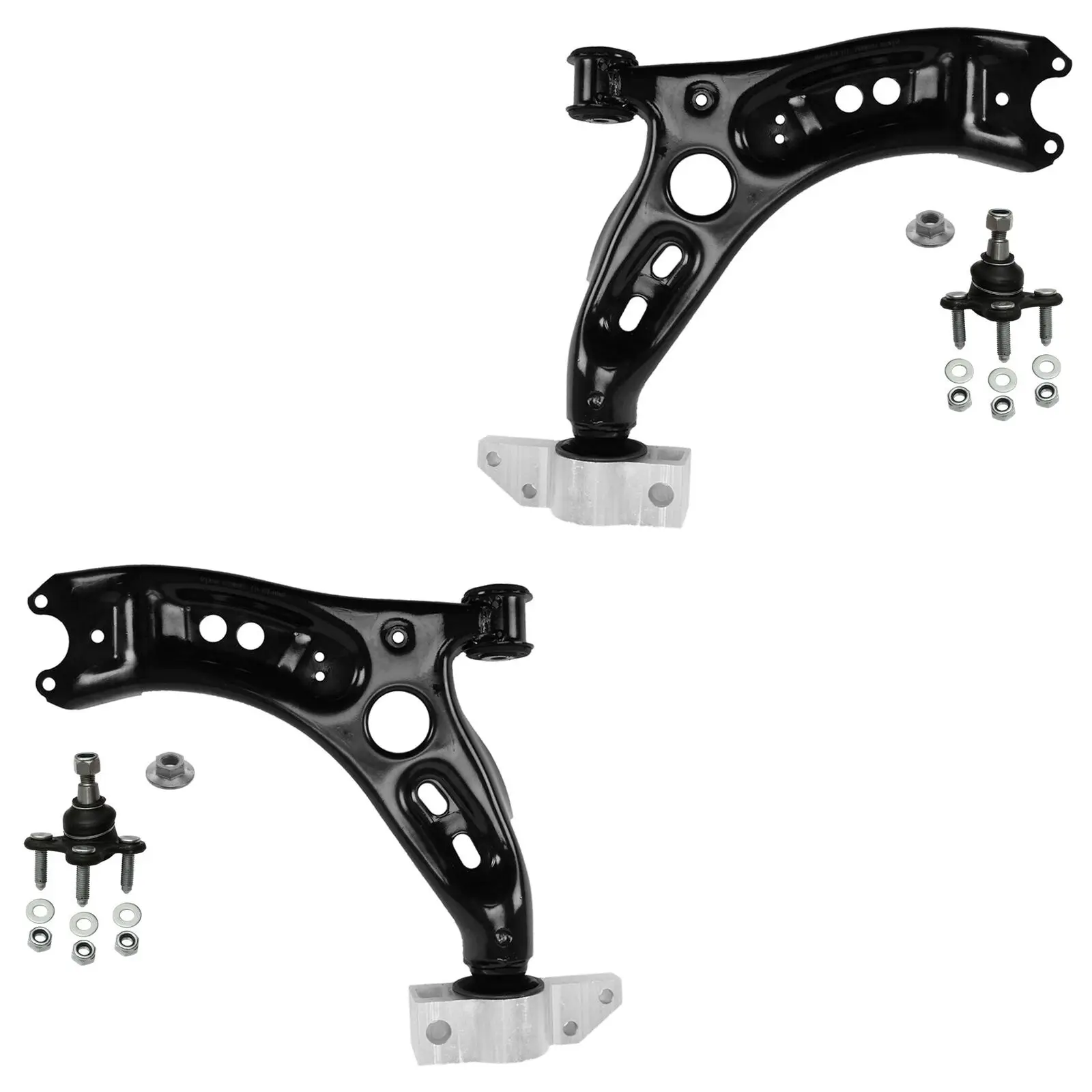 1K0407151BC 1K0407152BC Front axle lower Control arm For VW TOURAN RABBIT CADDY GOLF JETTA 2003- in Stock