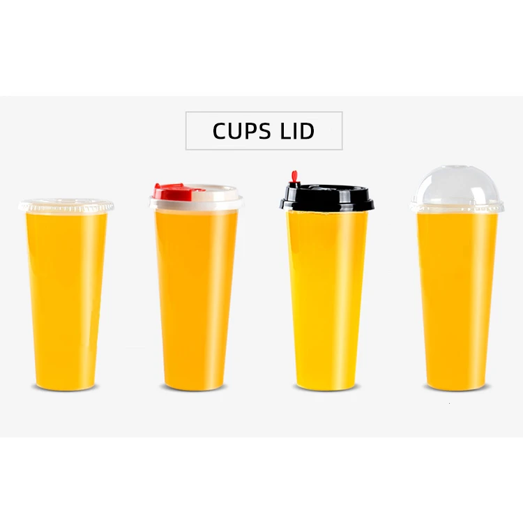 china 14oz 16oz 20oz 24oz customized logo disposable plastic injection clear PP cup for milk tea
