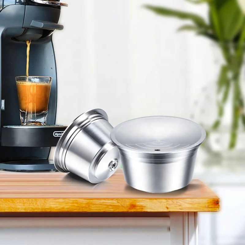 Stainless Steel Espresso Refill Capsules Dolce Gusto Coffee Pods Capsule Dolcegusto Capsules Reusable