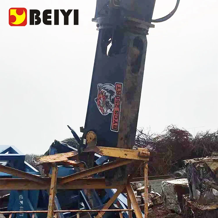 6-50T, детали для строительной техники экскаватора, вращающийся гидравлический сдвиг металла, ножницы для демонтажа стального листа