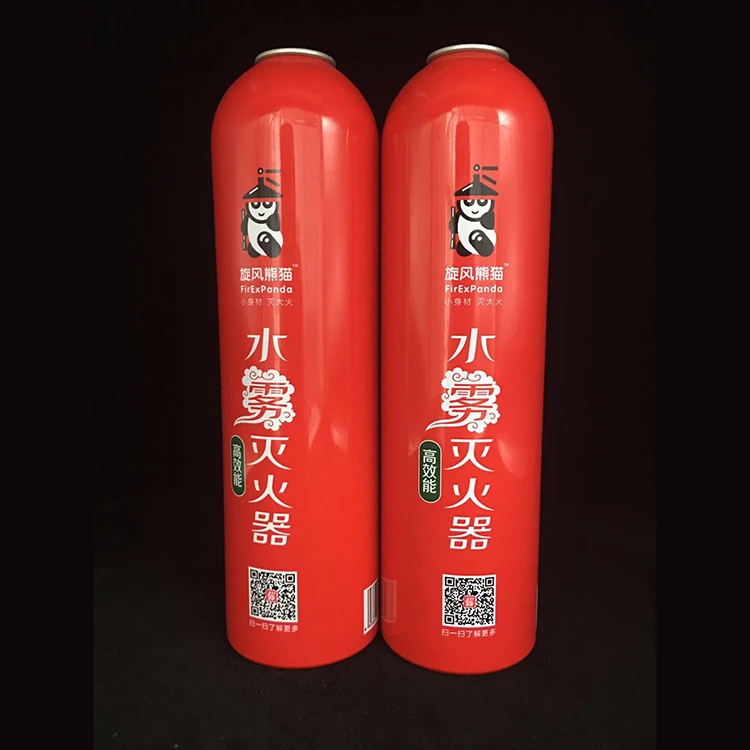 Aluminum Portable New Type Fire Chemical Round Gas Clean Agent Fire Extinguisher