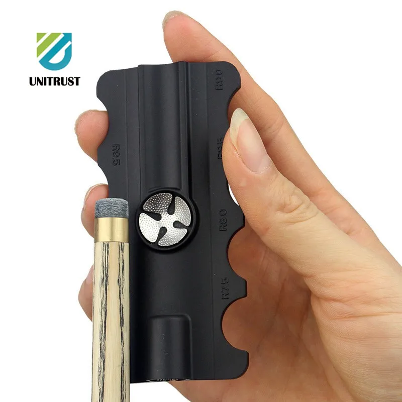 5 in 1 Billiard Cue Repair Tool Accessories for Carving, Scraper, Aerator, Burnisher and Radius Gauge