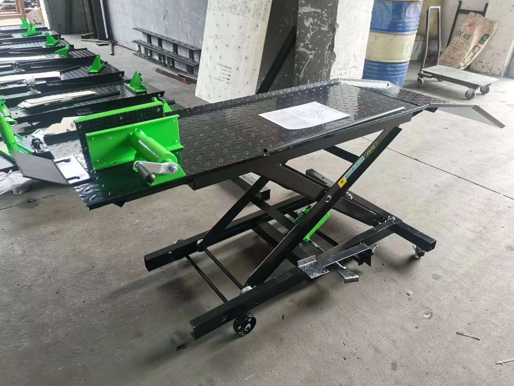 Motorcycle Stand Lift Hydraulic Lifting Table