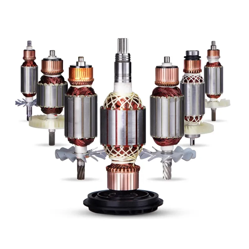 Professional manufacture of angle grinder power tool spare parts armature rotor