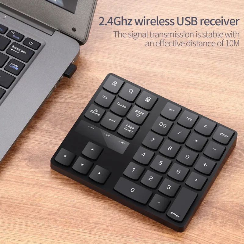 2.4Ghz Cheap Mini Numeric Keypad Number Pad Wireless Keyboard For Macbook Pro Android Tablet Pc Computer Laptop