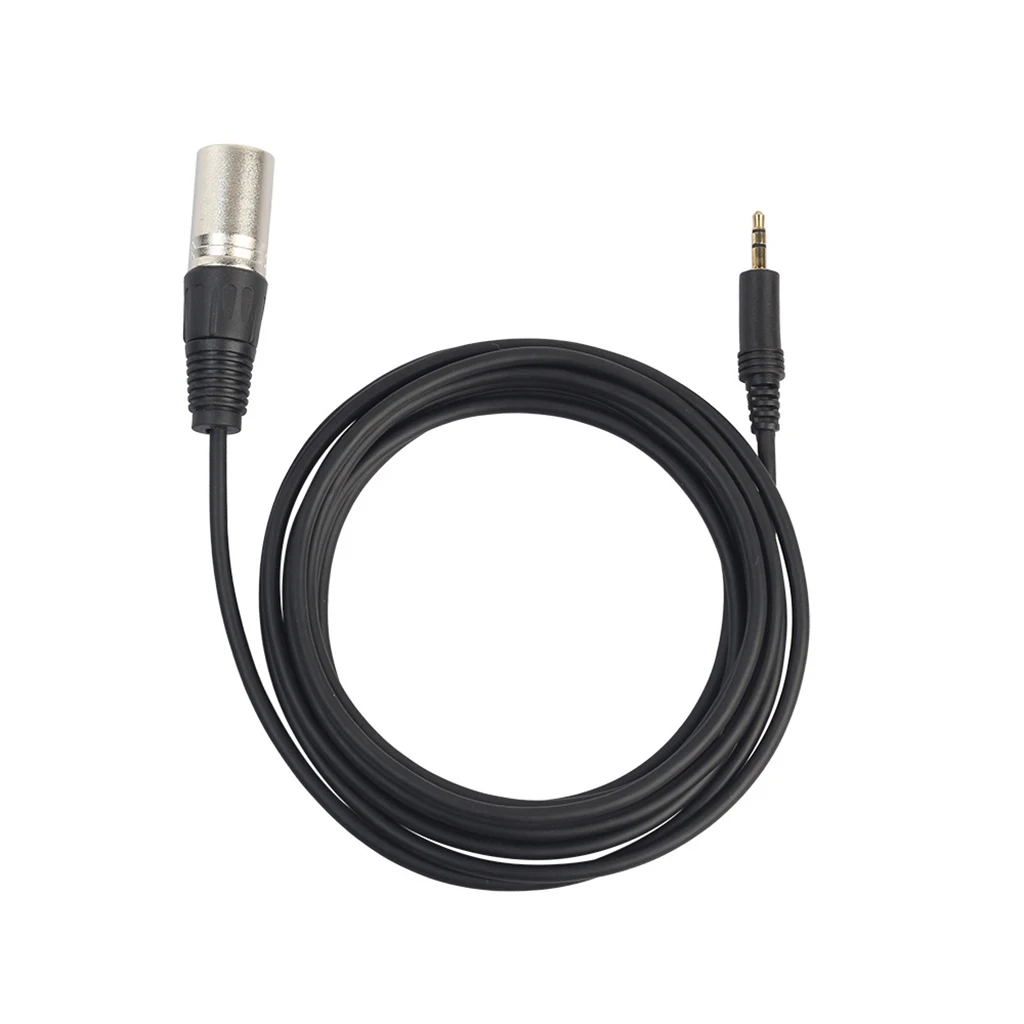 Gold Plated High Quality  length DC 3.50mm Cannon Extension Speaker to audio XLR male cables Jack Stereo Audio Cable Xlr Cable