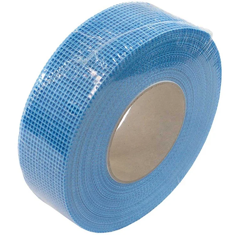 Filament Glass Fiber Joint Tape Self Adhesive Fiberglass Mesh Drywall Joint Tape For Cement Board