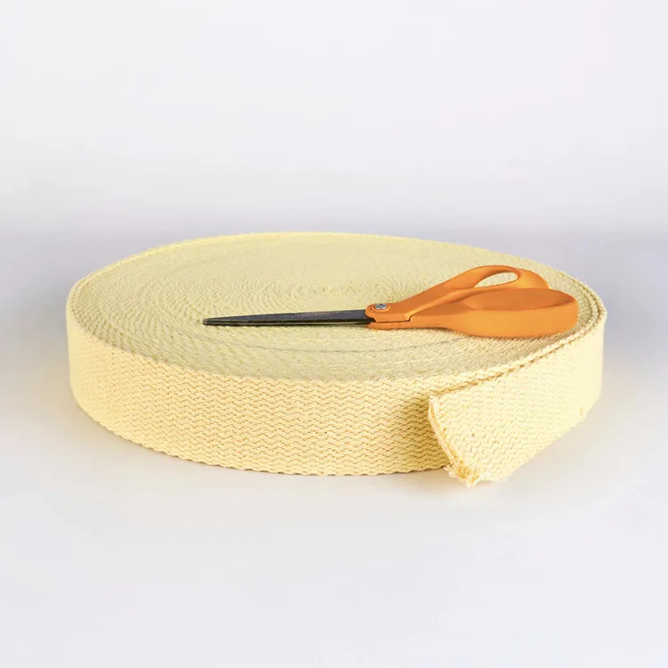 Кевларовый фитиль 50 мм 2 дюйма шириной 3 мм толщиной плоский фитиль