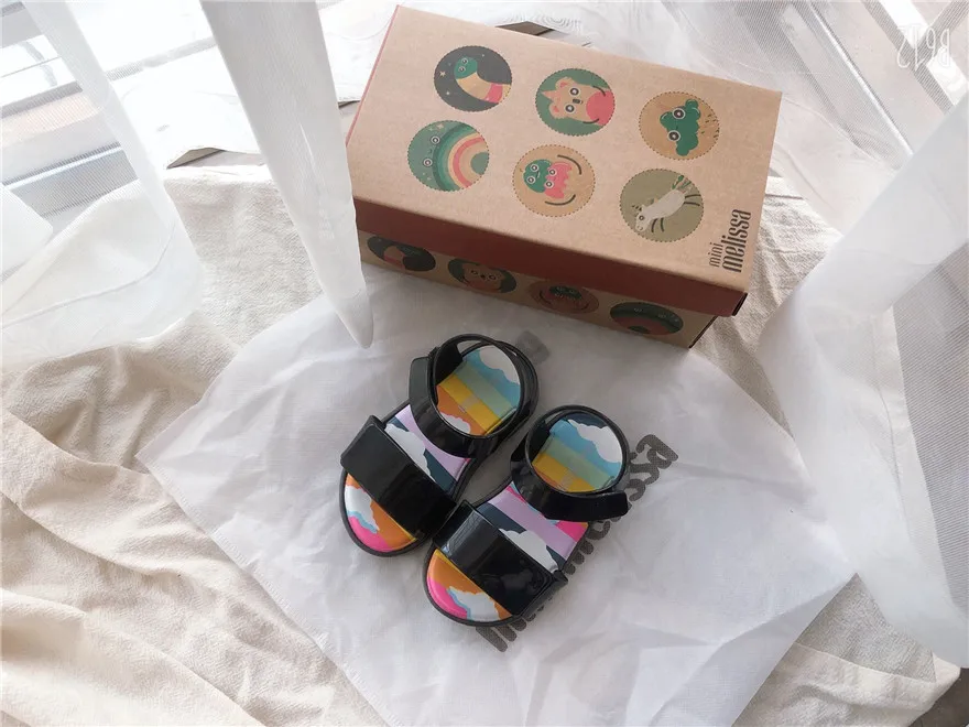 Детские сандалии 2021 Новинка Melissa same новая детская обувь для девочек для мальчиков пляжные детские сандалии летние