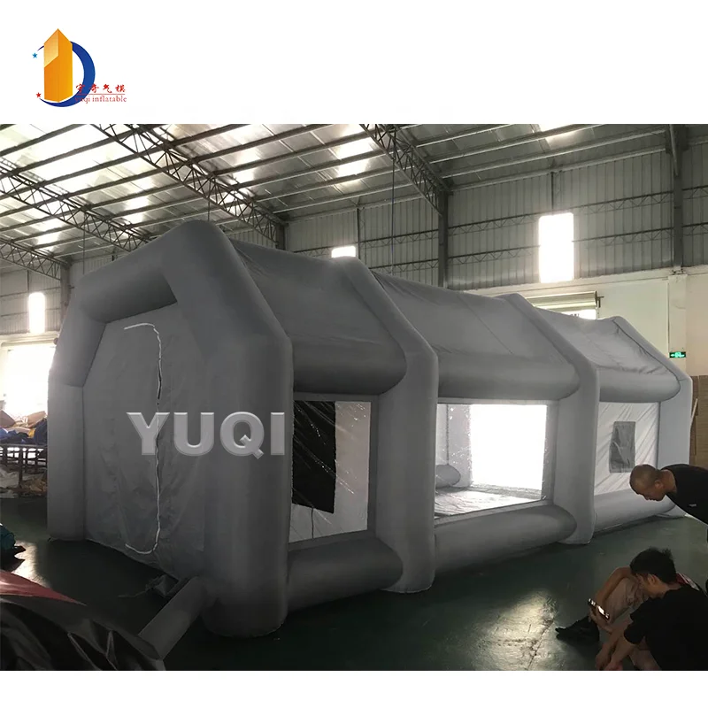 Mobile Portable Car Spray Tent Inflatable Car Painting Spray Paint Booth For Sale