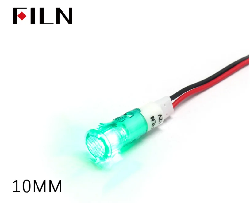 10MM plastic panel Indicator LED  light