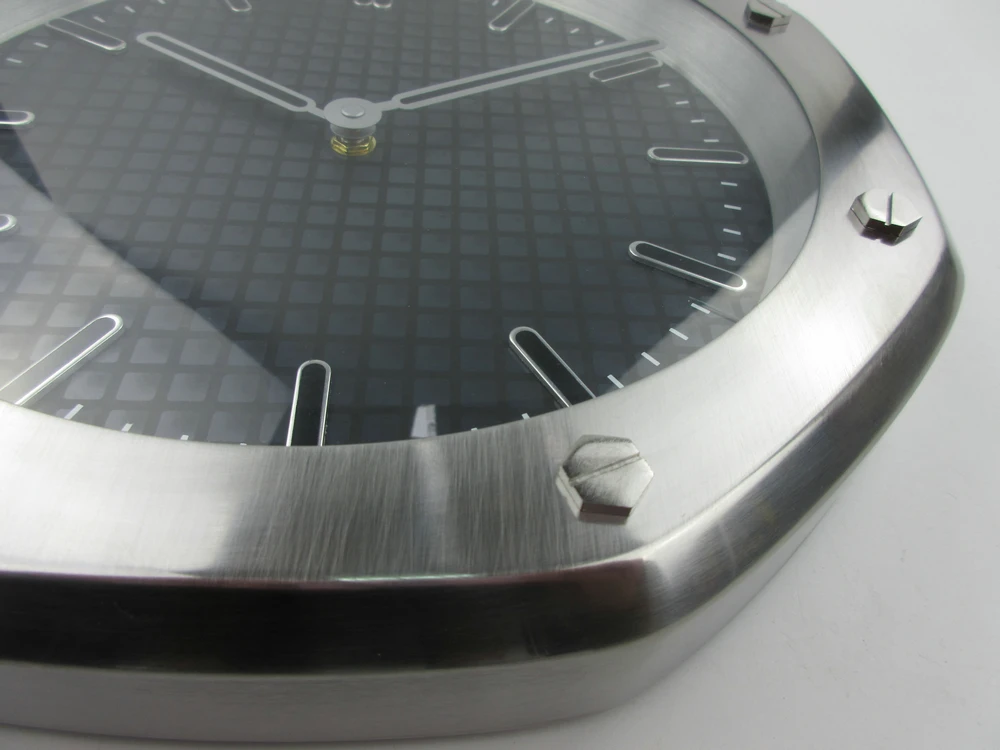 Wrist Wall Watch Clock Round Watch Shape Wall Clocks Modern 3d Luminous Clock Reloj Pared Horloge Gold Quartz Analog Living Room