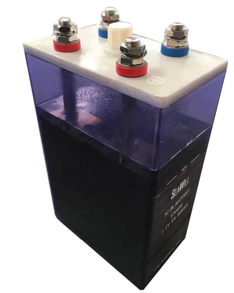 Rechargeable Ni-Fe battery 1.2v 600Ah nickel iron battery