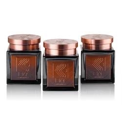 Arabic bakhoor unique design Burhoor Glass Jar for saffron