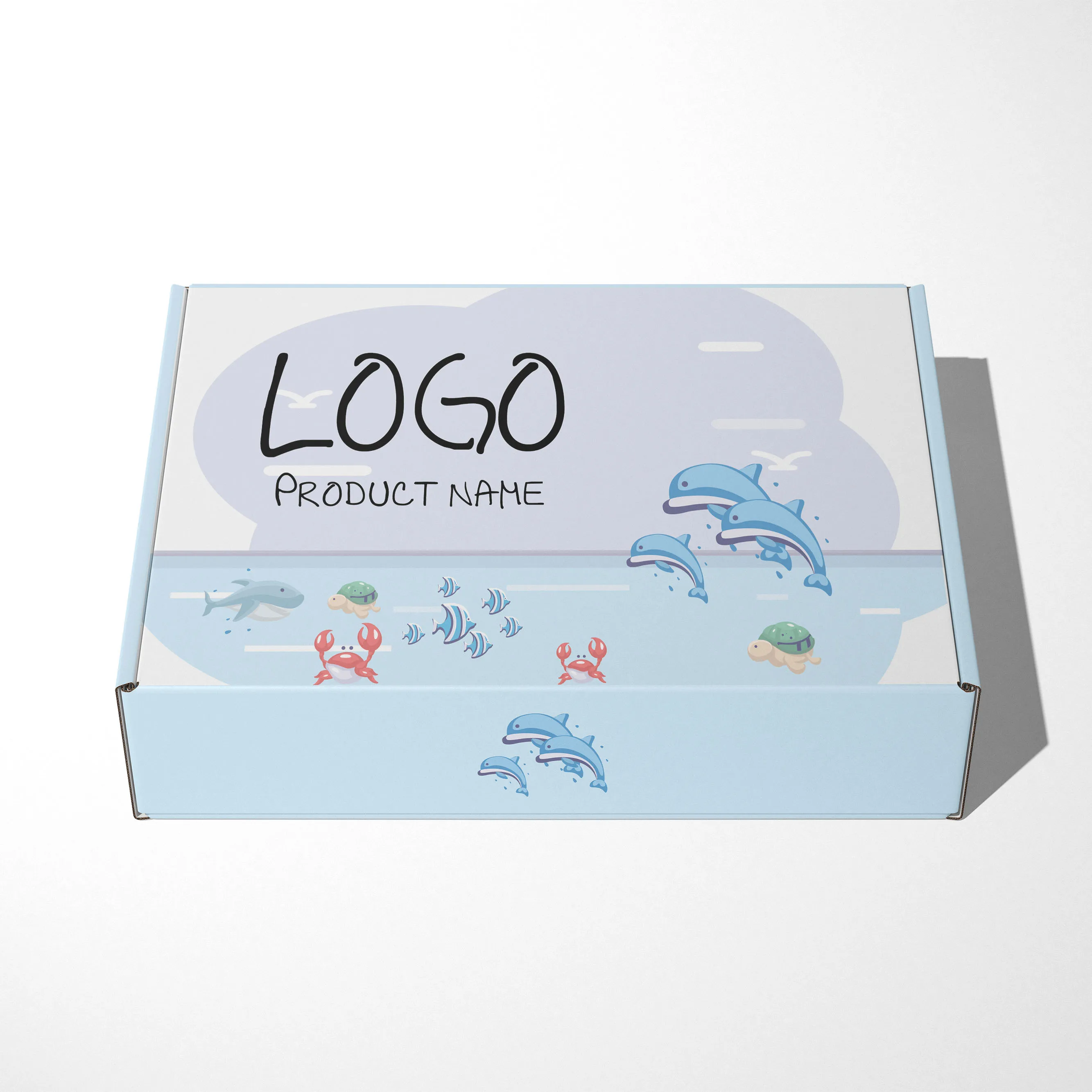Baby Products Paper Packaging Box Customization Infant Clothes Socks Shoes Towels Blankets Toys Gift Box Free design