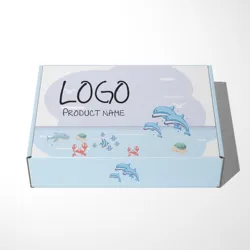 Baby Products Paper Packaging Box Customization Infant Clothes Socks Shoes Towels Blankets Toys Gift Box Free design