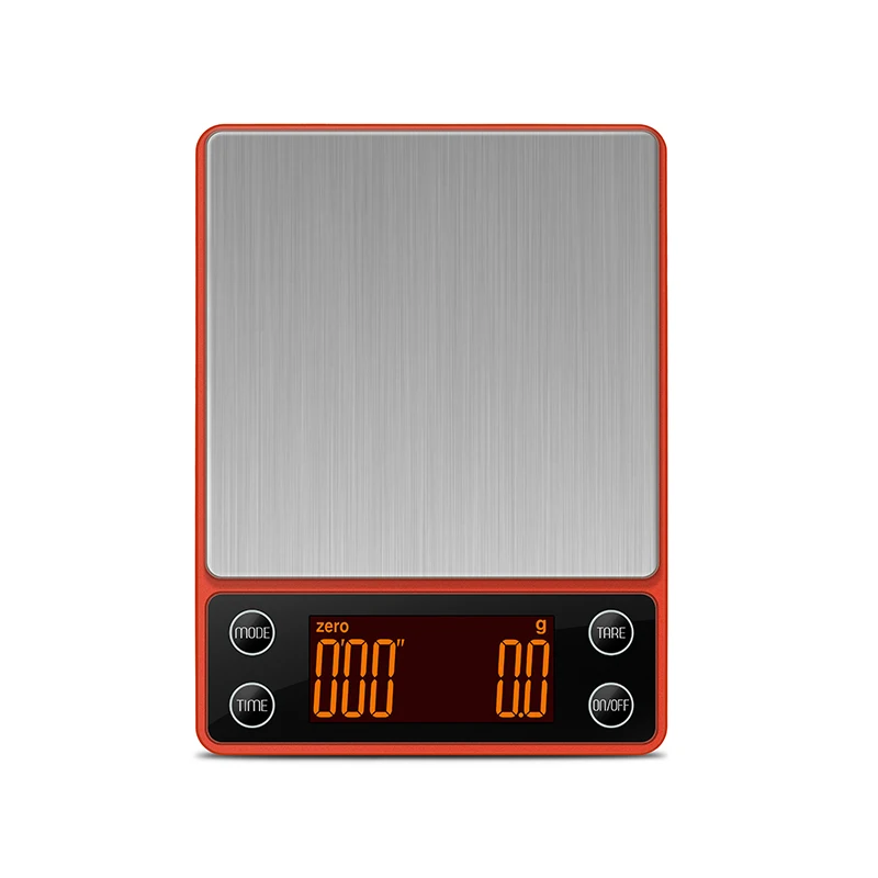 Modern 3kg Digital Kitchen Scale Electric Weighing Device for Coffee Electronically Measures Weight