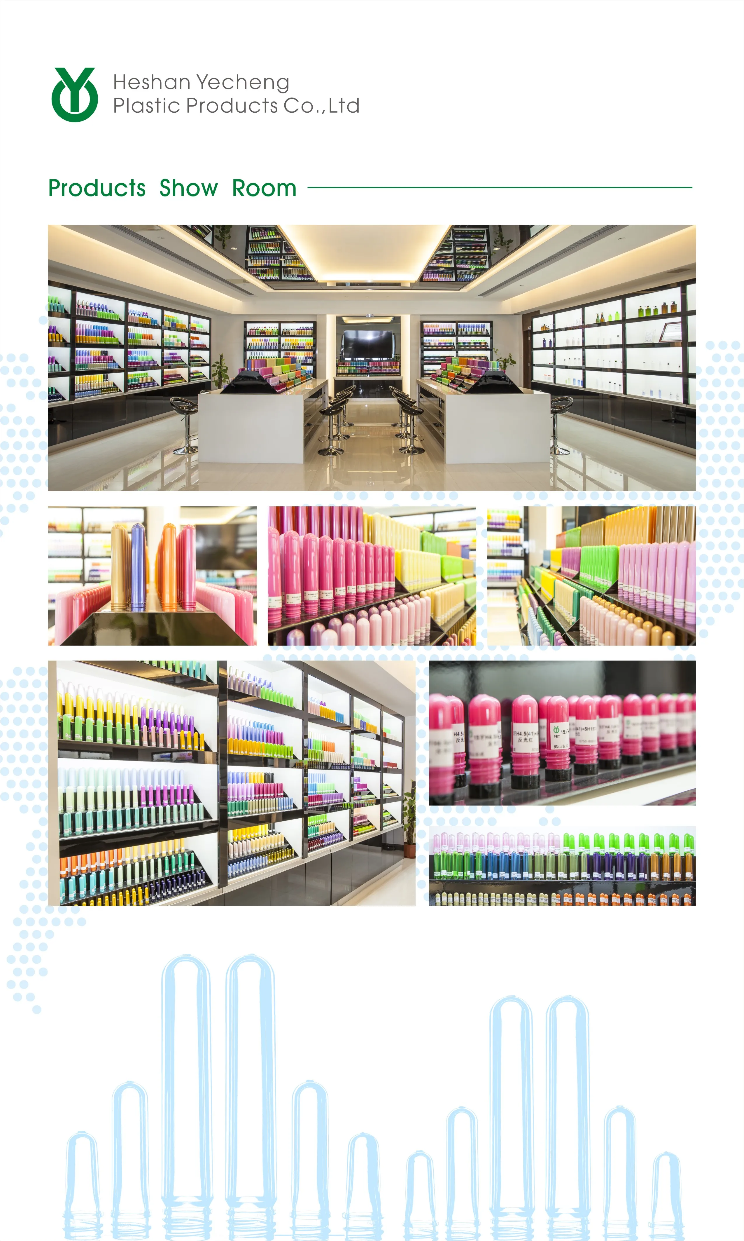 20/410 19g 20mm for 100-200 ml cosmetic sanitizer bottle PET preform