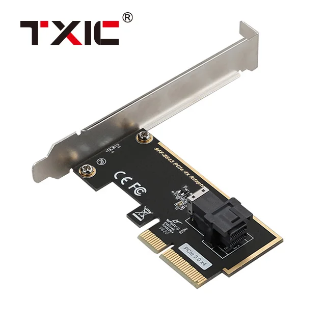 PCI Express 2.5in NVMe U.2 (PEX4SFF8643) Expansion Card PCIe x4 To SFF-8643 Adapter