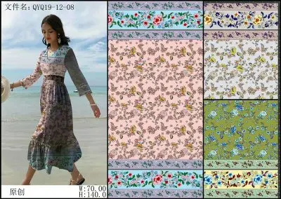 
Factory supply dress fabrics linen dress material fabric for dresses 
