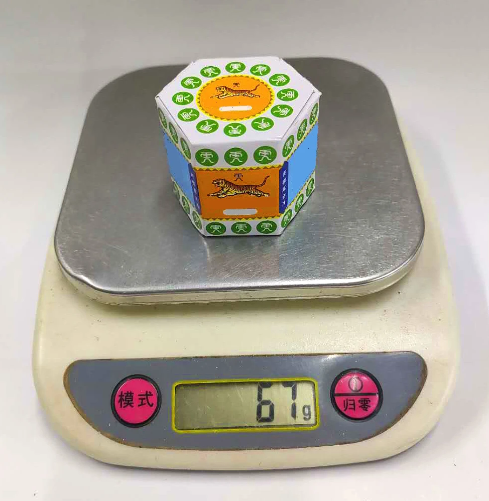 White Balm Cream 19.4g Tiger Chinese Herb Balm Fragrant Orifice Dispel Wind And Relieve Itching Box