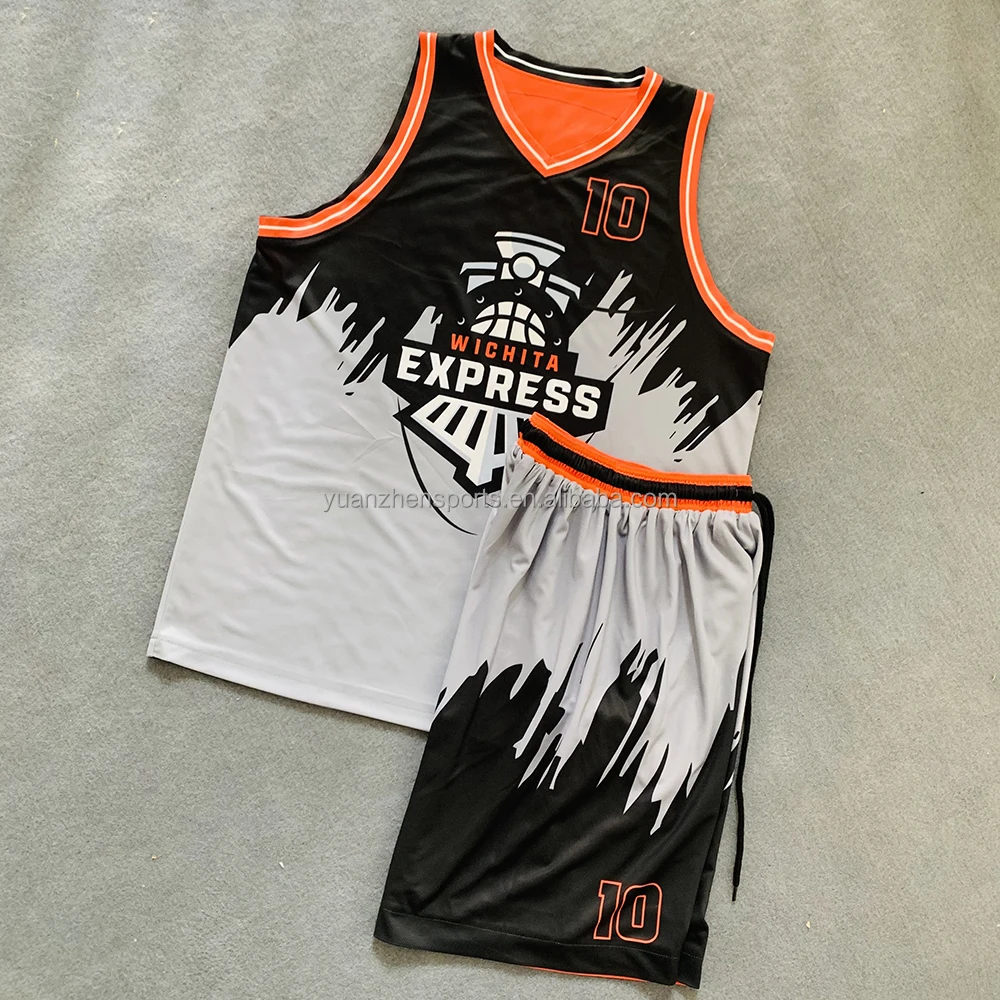 Customized as your design high quality sublimated basketball team uniforms