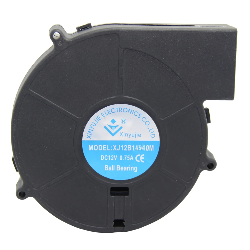 14540 14CM 12v 24v 48v pure copper wire dc brushless blower waterproof IP68 centrifugal blower 145x136x40mm