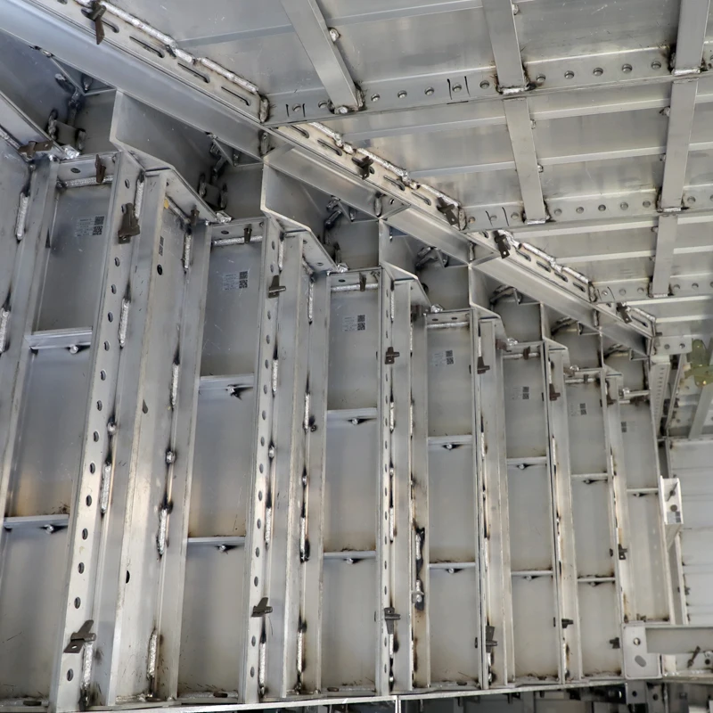 Aluminium system for concrete slab roof formwork Early stripping concrete slab panel similar to Skydeck System