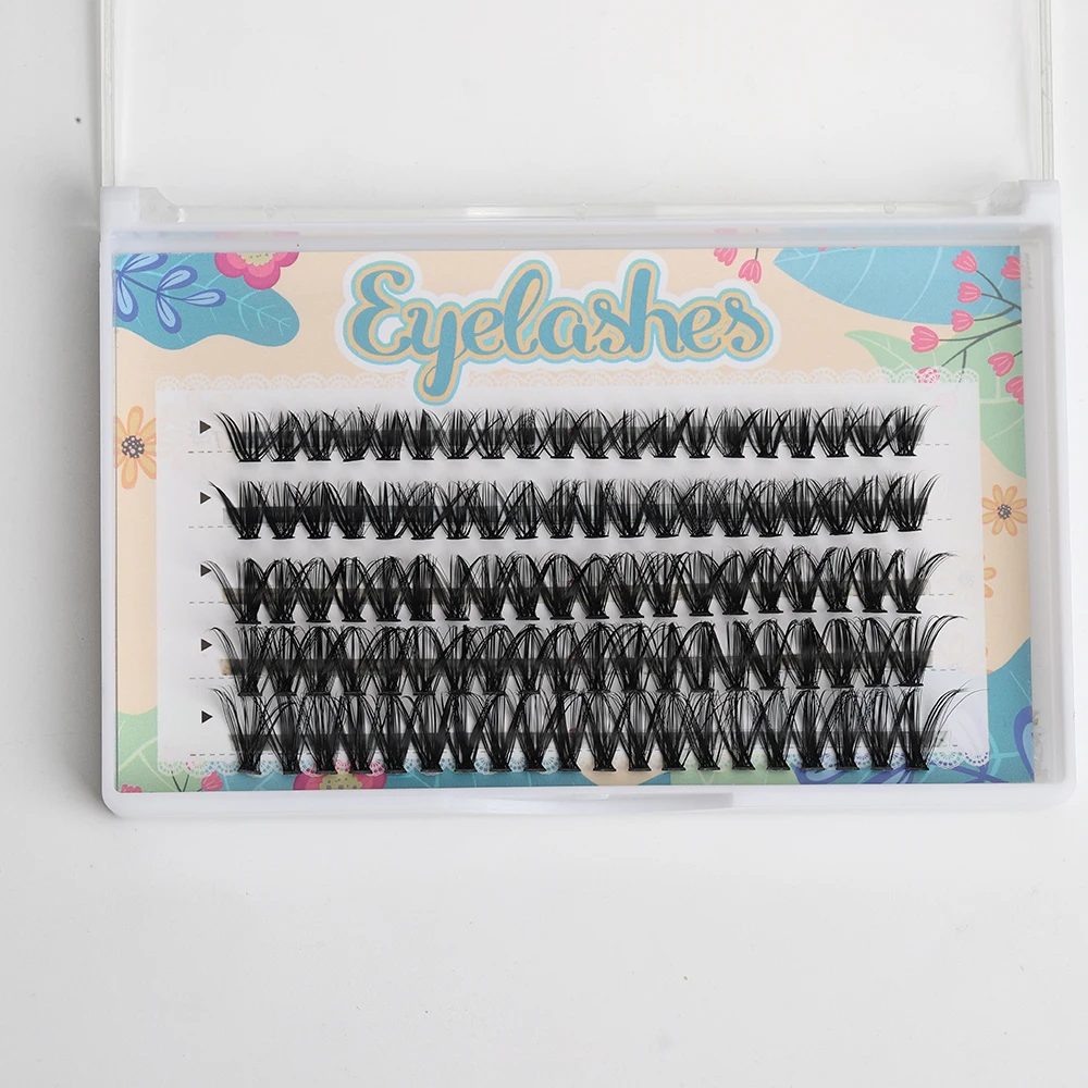 SP EYELASH 30D 40D 50D Individual Cluster Lashes Kit Bond Seal Lash Glue Applicator Tool DIY Lash Extension Kit