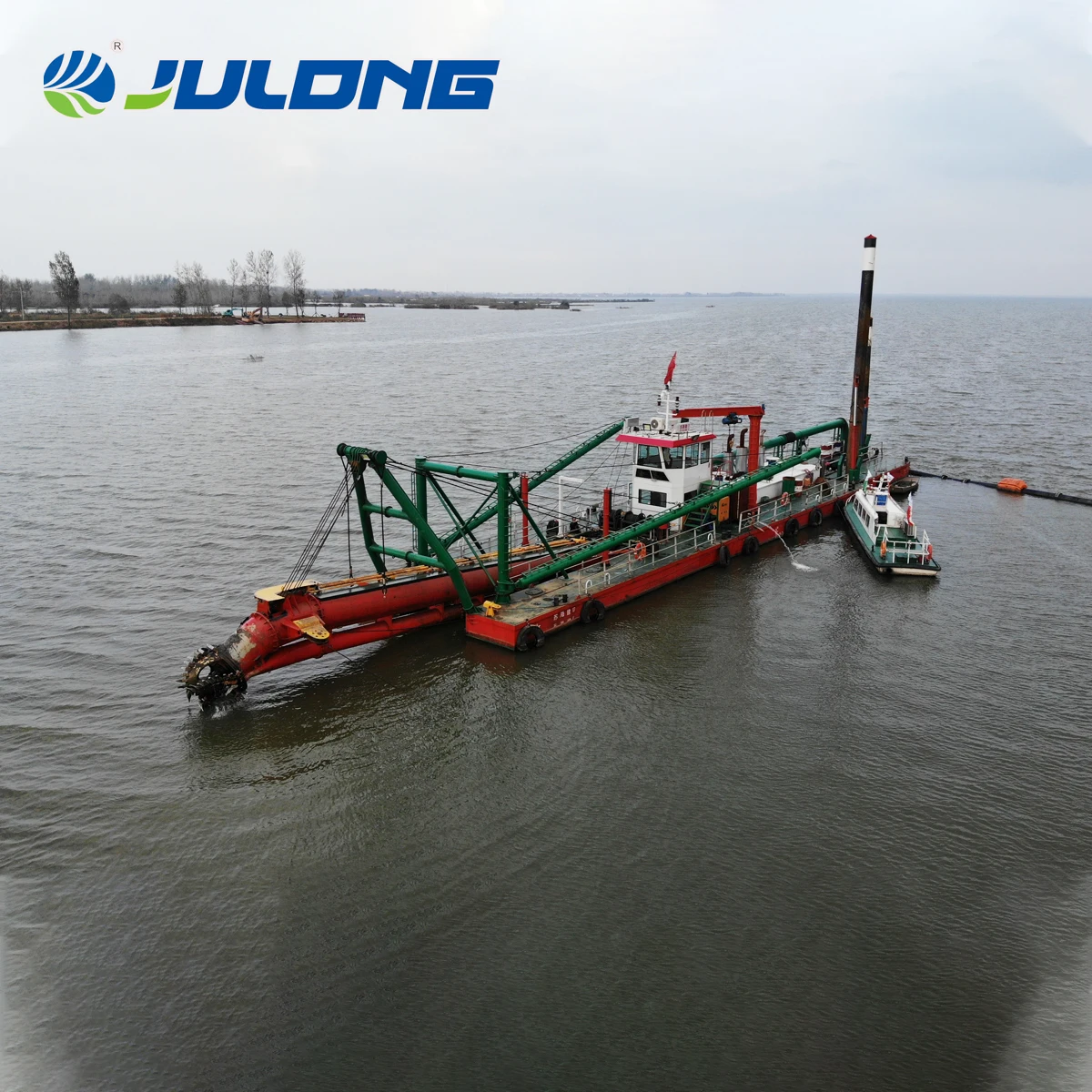 China Sand Mining Suction Dredger Gold Dredging Boat for Sale