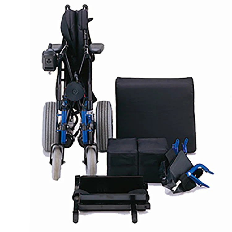 Motorized wheelchair electric wheelchair lightweight New Lithium Battery Aluminum Alloy Foldable Remote Control Standing
