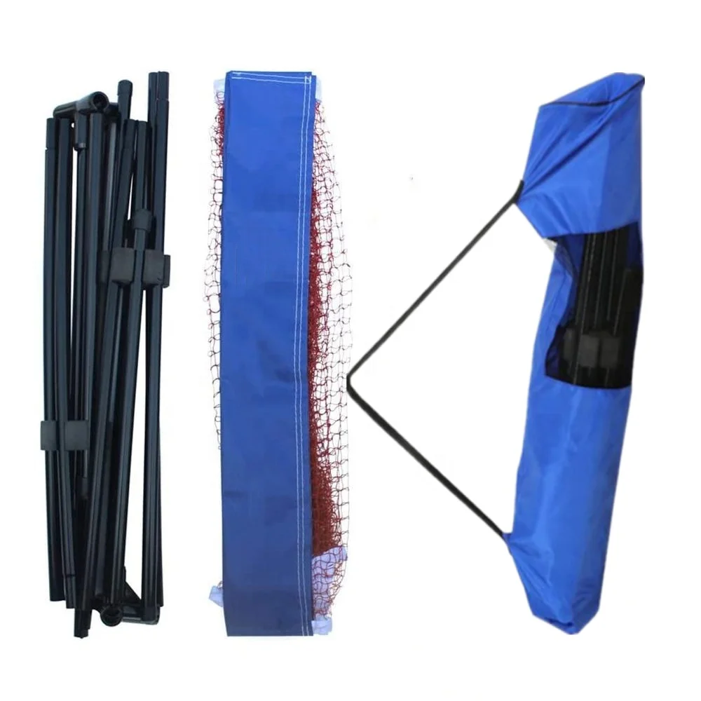 Outdoor training portable tennis net badminton net stand with cheap price and high quality
