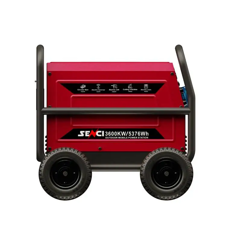 Senci lifepo4 battery Pure Sine Wave Energy Storage power station 230v 50hz 3.6kw industrial portable Energy Storage