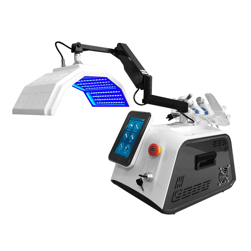 OFAN Portable 7in 1 PDT Photon Light Facial Therapy 7 Colors led therapy light pdt machine For Facial Beauty