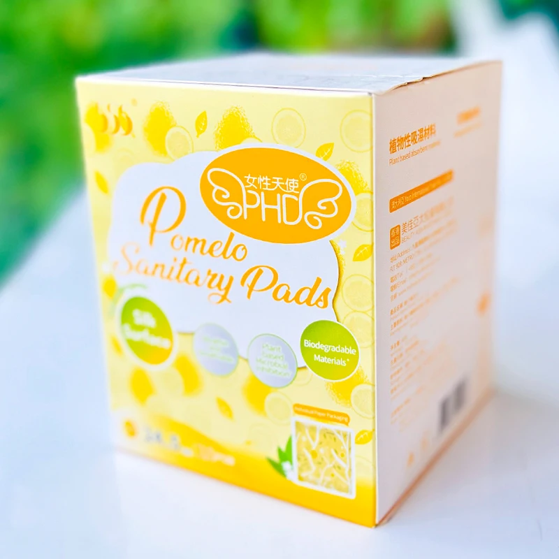 Wholesale Menstrual Hygiene Products Biodegradable Organic Cotton Sanitary Pads For Women