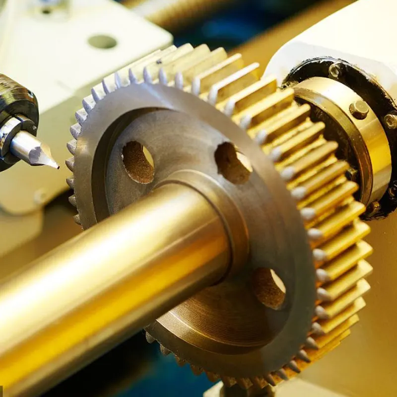 Manufacturer Professional Machinetool Tool Holder Toothed Brass Stainless Steel Spur Gear Pinion