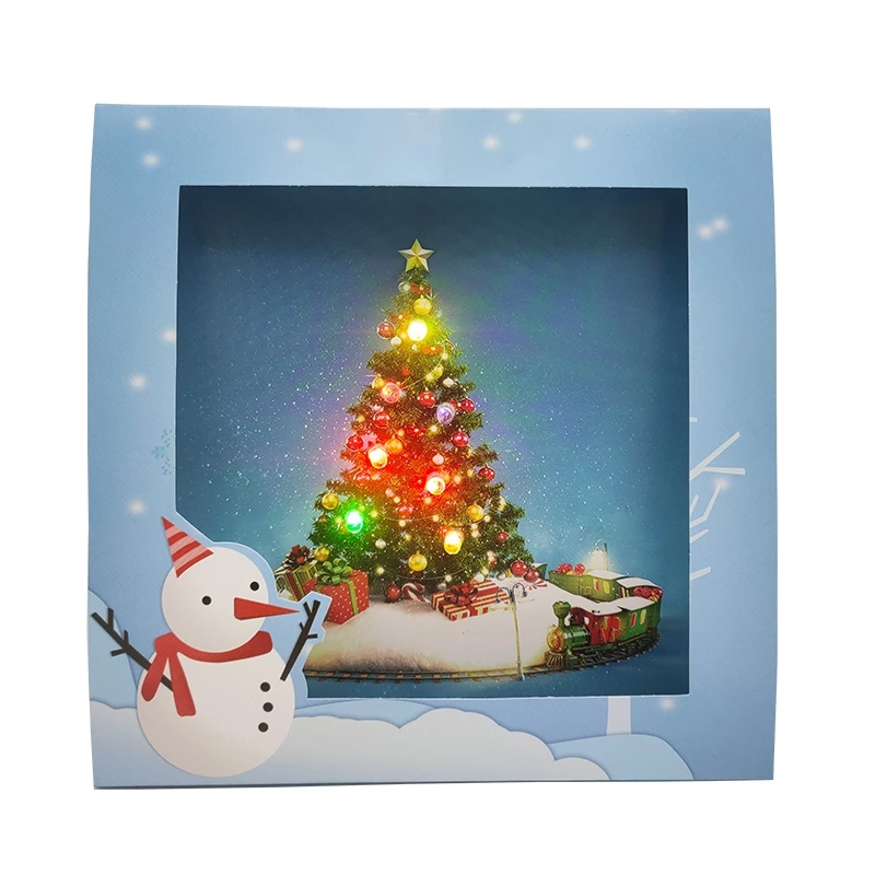 Хорошие продажи красочная новогодняя елка игрушка наука инженерия новые детские игрушки