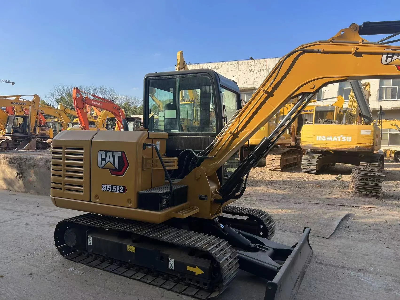 Used Carter 305.5E2 Excavator CAT305.5E2 crawler excavator Carter 307 312 313 315 320 Hydraulic excavator