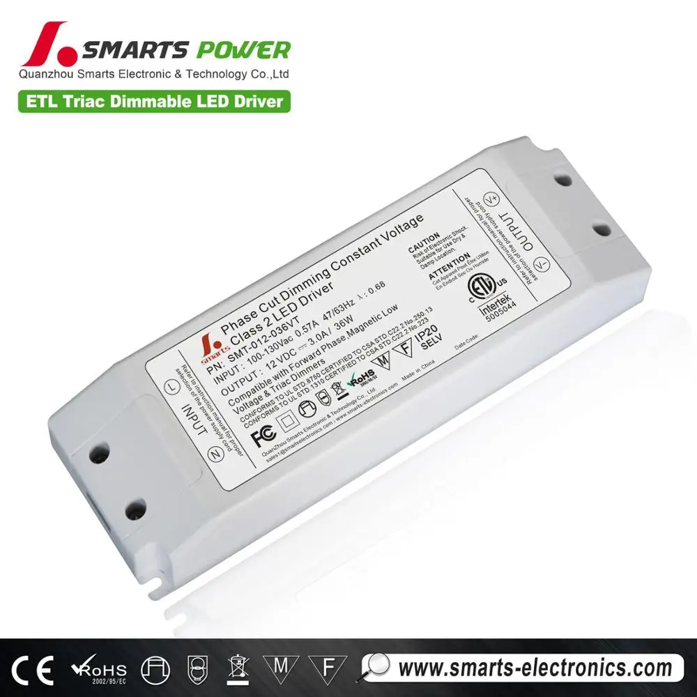 12v triac dimmable led trafo 32w 36w dimmable led driver