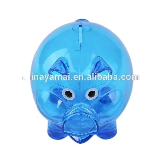 Plastic Piggy Bank Coin Bank