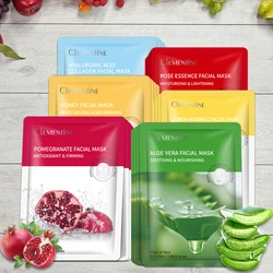 Custom Private Label Korean Whitening Moisturizing Face Maskss Fruit Beauty Face Mask sheet Sheetmask Skin Care Facial Mask